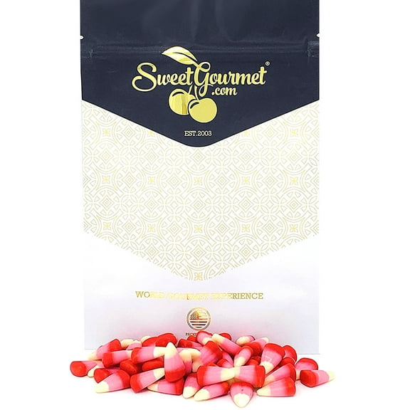 SweetGourmet Cupid Corn Valentine Candy Corn | Bulk Valentines Day Candy | 1 Pound