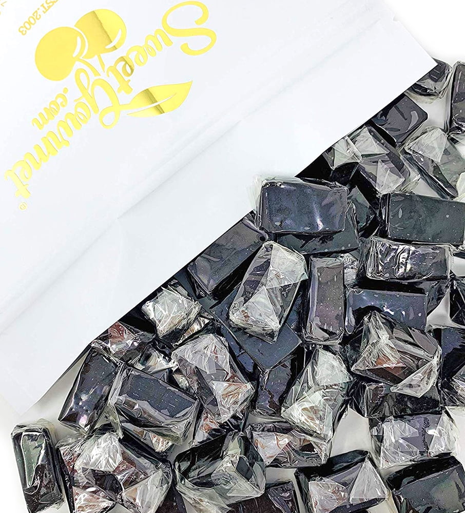 SweetGourmet Dutch Soft Wrapped Licorice Caramels 3 Pounds