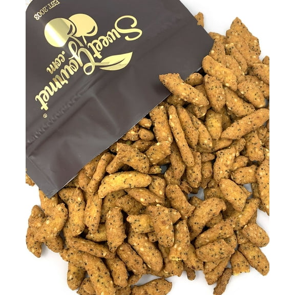 SweetGourmet Everything Sesame Sticks | Healthy Snack | 2 Pounds