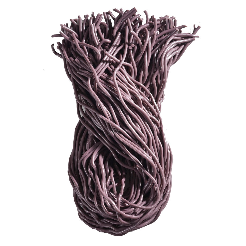 SweetGourmet Grape Licorice Laces Dutch Candy Shoelaces 2 Pounds