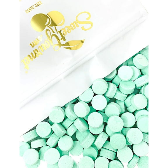 SweetGourmet Green Spearmint Lozenges | Canada Mints Bulk Candy | 3 Pounds