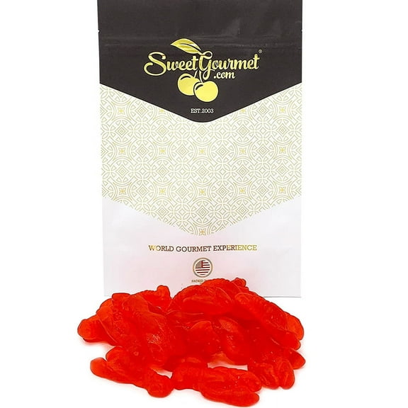 SweetGourmet Gummy Raspberry Red Lobsters | Gummy Candy | 1 Pound