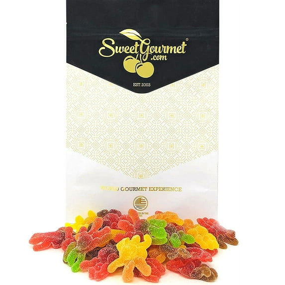 SweetGourmet Hairy Spiders Gummy Candy Halloween Bulk | 1 Pound
