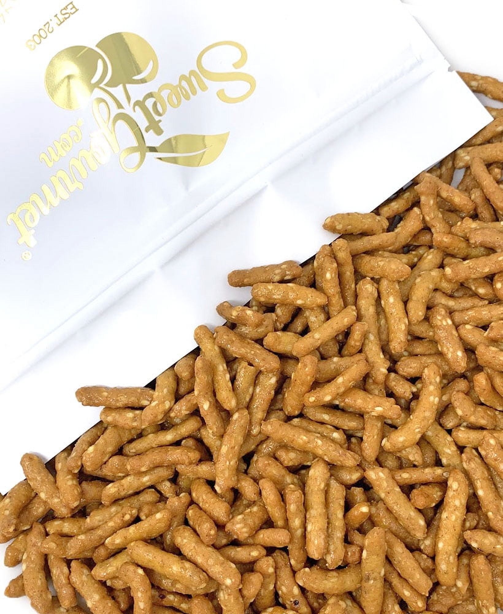 SweetGourmet Honey Roasted Sesame Sticks Healthy Snack 3 Pounds