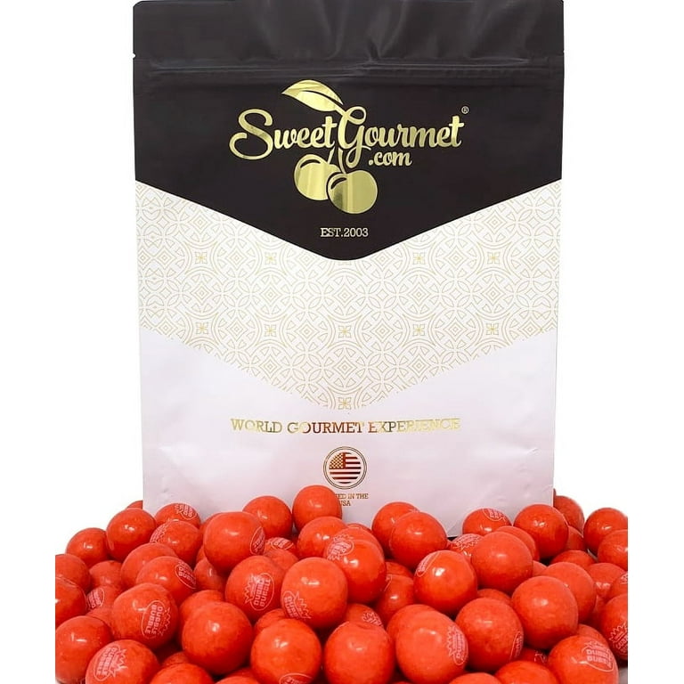 SweetGourmet Hot Chew Cinnamon Bubble Gum Balls | 1.5 Pounds