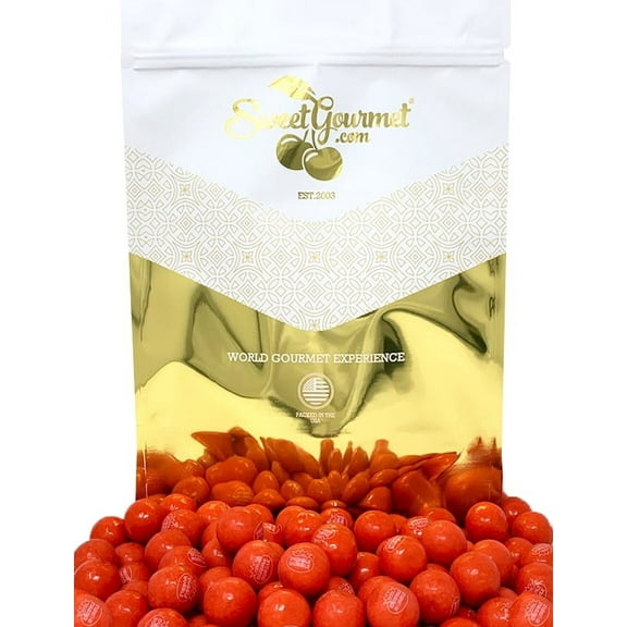 SweetGourmet Hot Chew Cinnamon Bubble Gum Balls | 5 Pounds