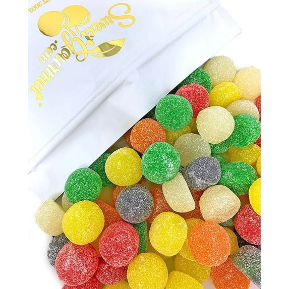 SweetGourmet Jelly Assorted Giant Gum Drops Bulk Candy | 3 Pounds