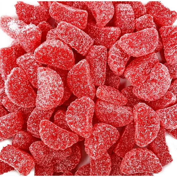SweetGourmet Jelly Cherry Slices Bulk Candy | 4 Pounds