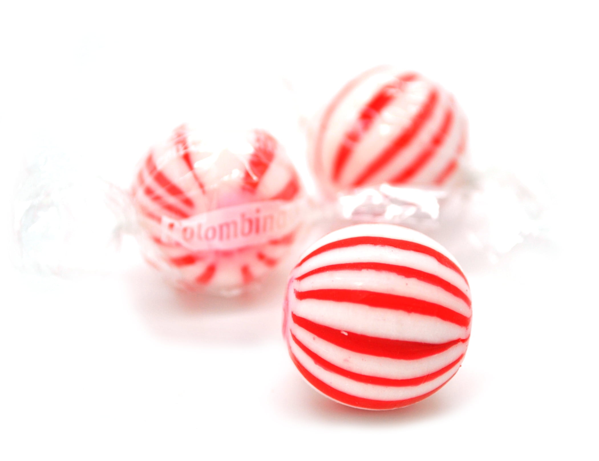 SweetGourmet Jumbo Peppermint Balls | Mint Hard Candy Bulk | 15oz