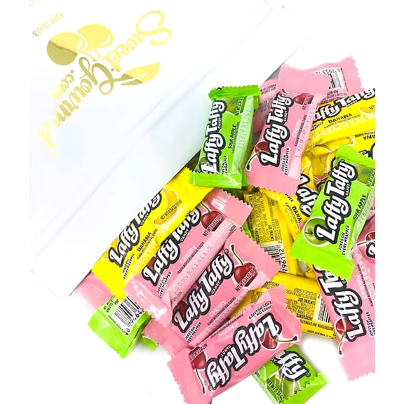 SweetGourmet Laffy-Taffy Assorted Minis Wrapped Bulk Candy | 2 Pounds