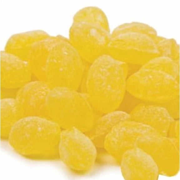 SweetGourmet Natural Sanded Lemon Drops, Old-Fashioned Hard Candy, Tart Lemon Flavor, Sugar-Coated, 3 Pounds