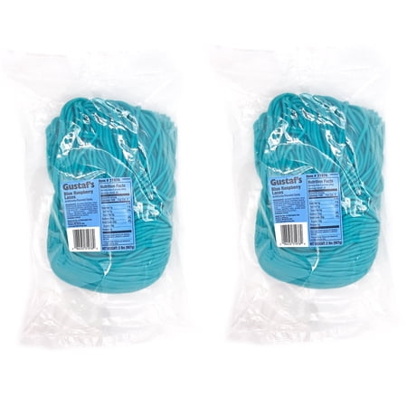 SweetGourmet Licorice Laces Blue Raspberry | Dutch Candy Shoelaces | 4 Pounds