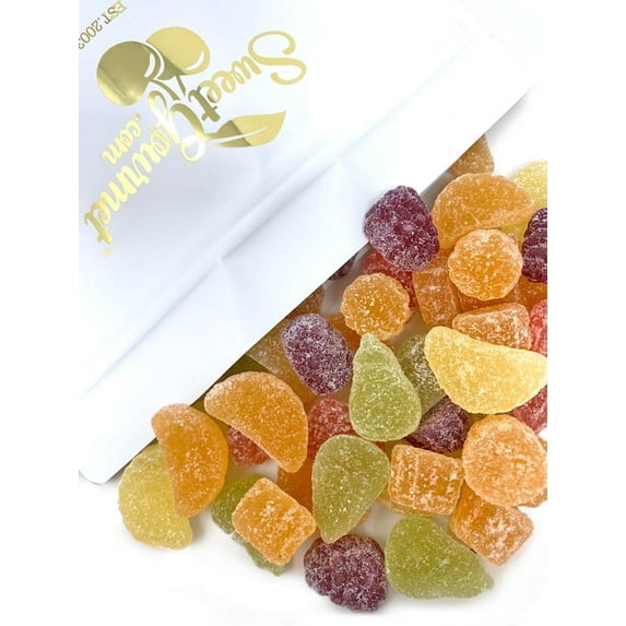 SweetGourmet Mediterranean Assorted Fruit Jellies | Italian Le Bonelle Jelly Candy | 3 Pounds