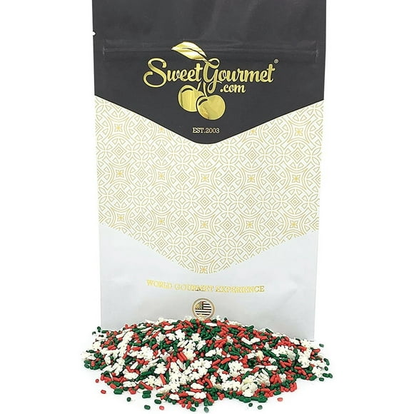 Christmas Nonpareil Sprinkles