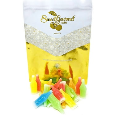 SweetGourmet Old-Fashioned Candy | Nik-L-Nip Filled Chew Wax Bottles Bulk Unwrapped | 2 Pounds