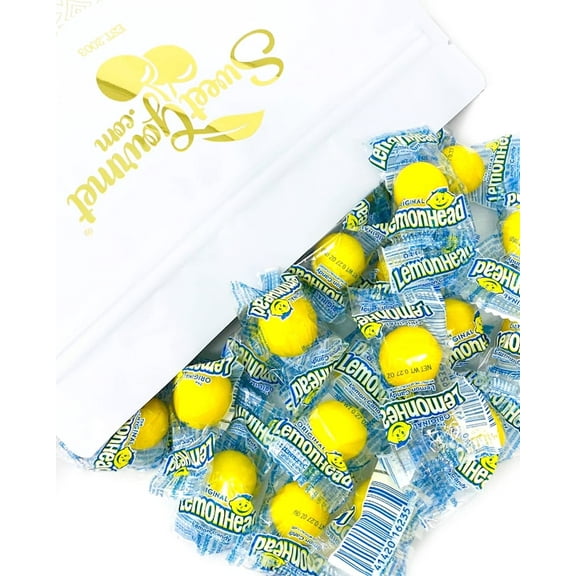 SweetGourmet Original LemonHead Candy Wrapped Bulk, 3 Pounds