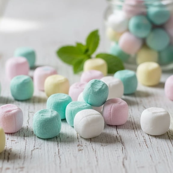 SweetGourmet Assorted Pastel Buttermints, Unwrapped Soft After Dinner Mints, Gluten Free, Kosher, 4 Pound Bulk Bag