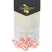 SweetGourmet Peppermint Soft Mint Puffs Clear Wrapper Bulk Candy | 1 Pound