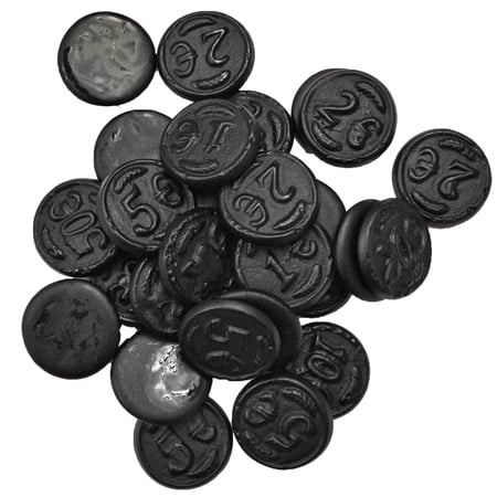 SweetGourmet Premium Dutch Licorice | Salted Licorice Coins Bulk Candy | 3 Pounds