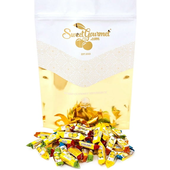 SweetGourmet Premium Filled Hard Candy Arcor Vienna | Assorted Fruits | 3 Pounds