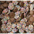 thumbnail image 1 of SweetGourmet Signature Milk Chocolate Nonpareils with Rainbow Seeds | 13oz Bag, 1 of 6
