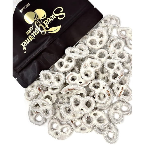 SweetGourmet Signature Sugar Cookie Christmas Pretzels | Holiday Sweet Gifts | 1 Pound