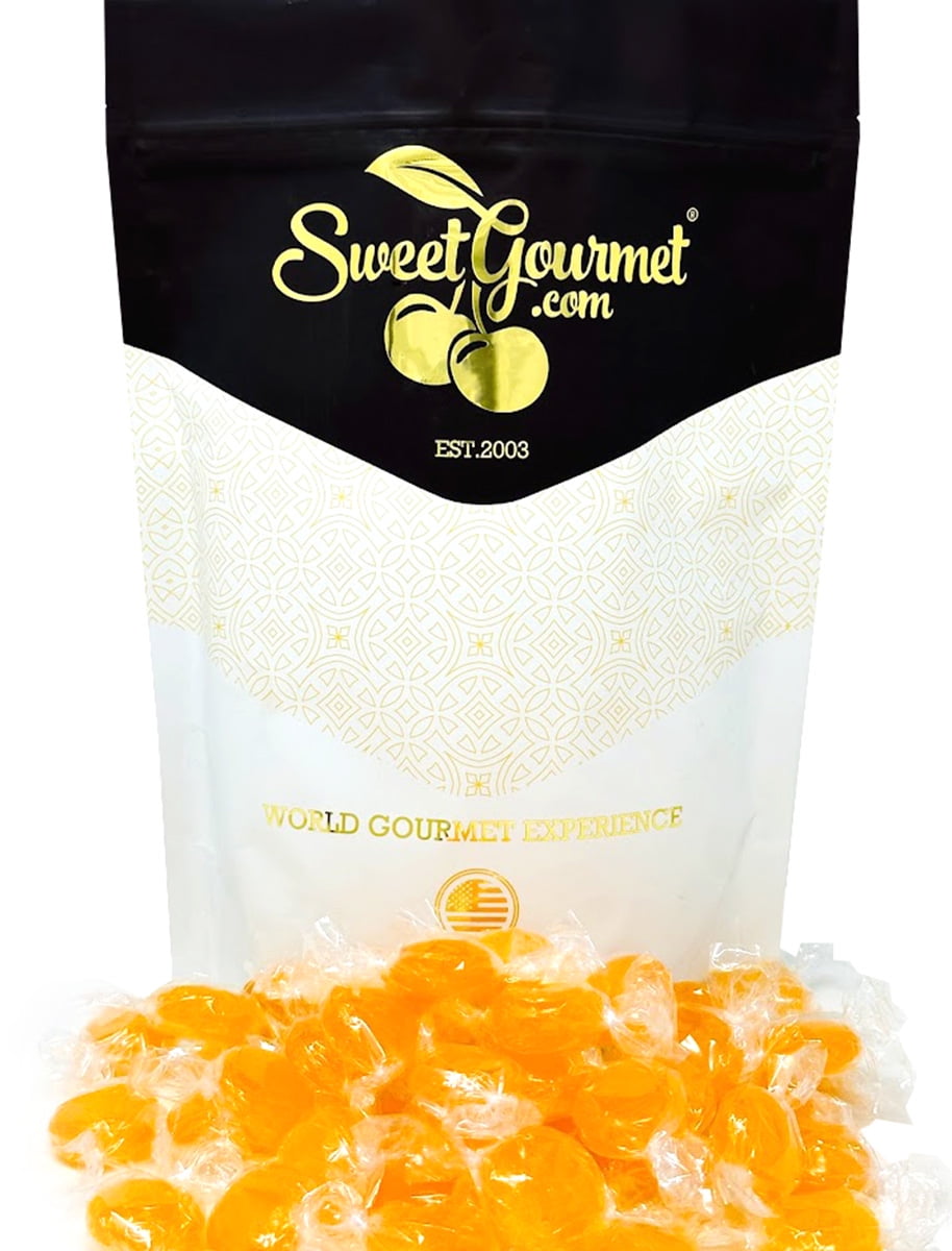 SweetGourmet Sugar-Free Butterscotch Buttons Hard Candy