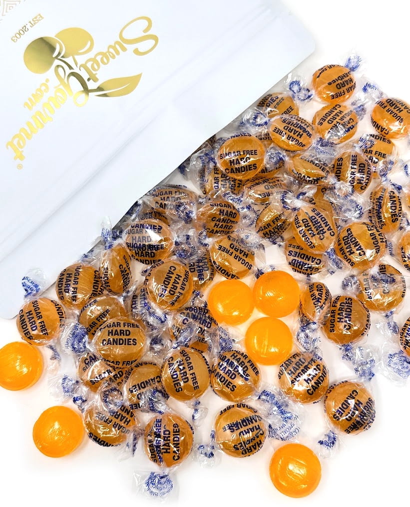 SweetGourmet Sugar-Free Butterscotch Buttons Hard Candy, 3 Pounds