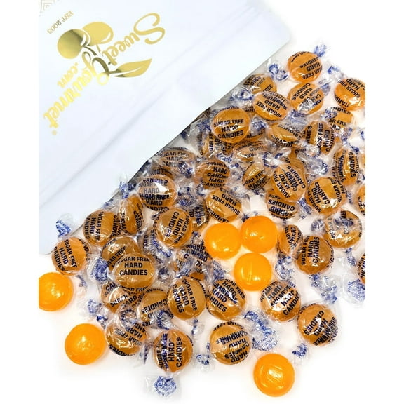 SweetGourmet Sugar-Free Butterscotch Buttons Hard Candy, 3 Pounds