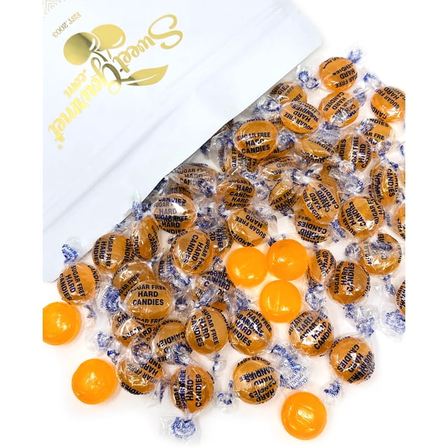 SweetGourmet Bulk Sugar-Free Butterscotch Buttons Hard Candy, 3 Pounds ...