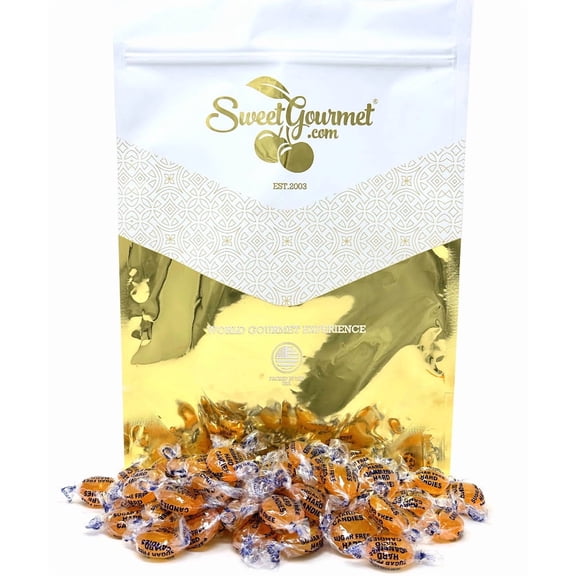 SweetGourmet Sugar-Free Butterscotch Buttons Hard Candy | 4 Pounds