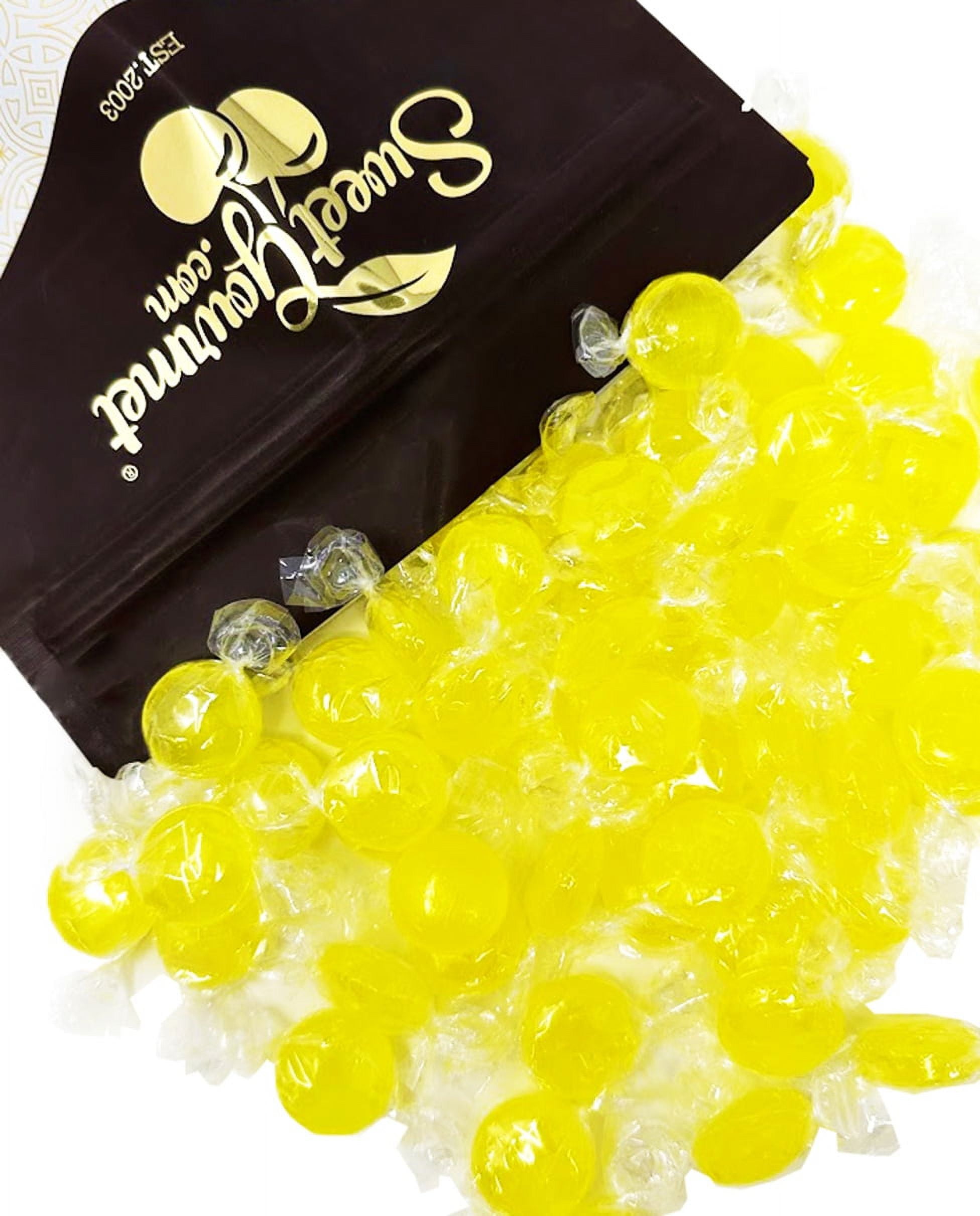 SweetGourmet Sugar-Free Lemon Buttons Hard Candy | 2 Pounds