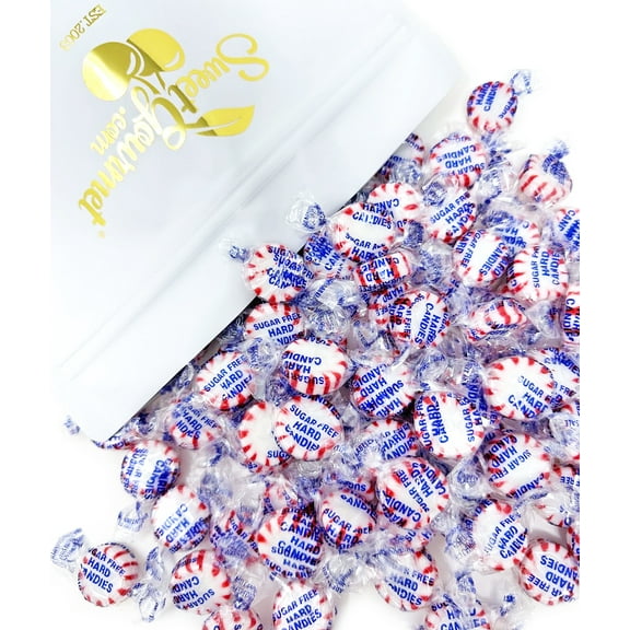 SweetGourmet Sugar-Free Peppermint Starlights | Naturally Flavored | 3 Pounds