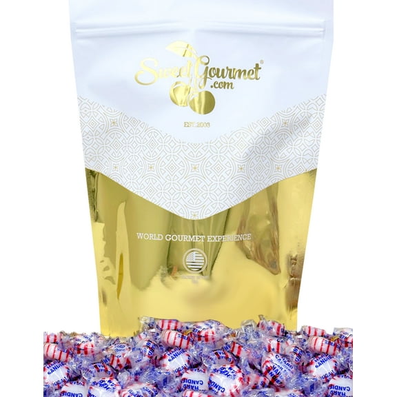 SweetGourmet Sugar-Free Peppermint Starlights | Naturally Flavored | 4 Pounds