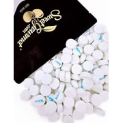 SweetGourmet White Peppermint Lozenges, Canada Mint Bulk Candy, 2 Pounds