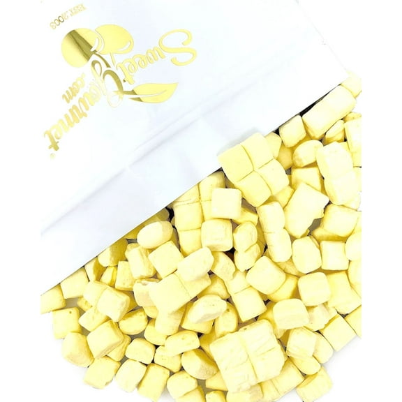 SweetGourmet Yellow Butter Mints - Bulk Soft Mint Candy, 3 lbs