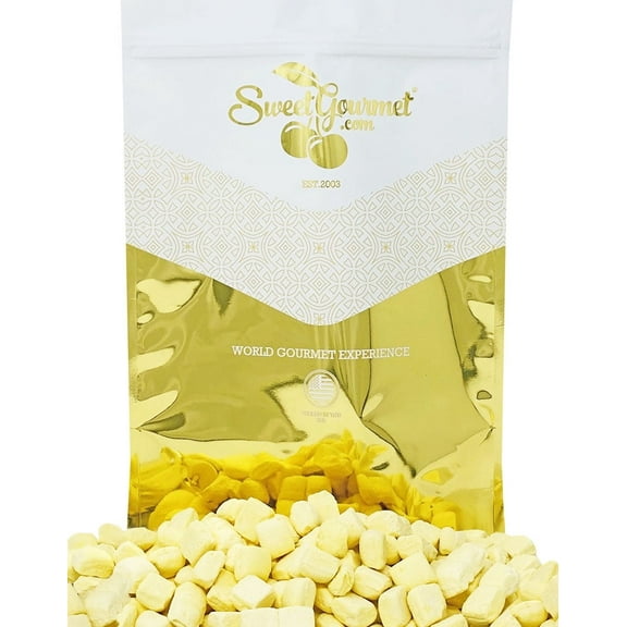 SweetGourmet Yellow Butter Mints | Bulk Soft Mint Candy | 4 Pounds
