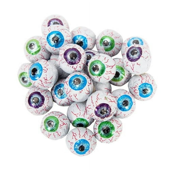 SweetGourmet Zombie Eyes Foiled Milk Chocolate Halloween Candy | 5 Pounds