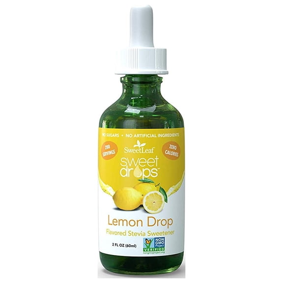 SweetLeaf Liquid Stevia, Lemon Drop 2 fl oz (60 ml)