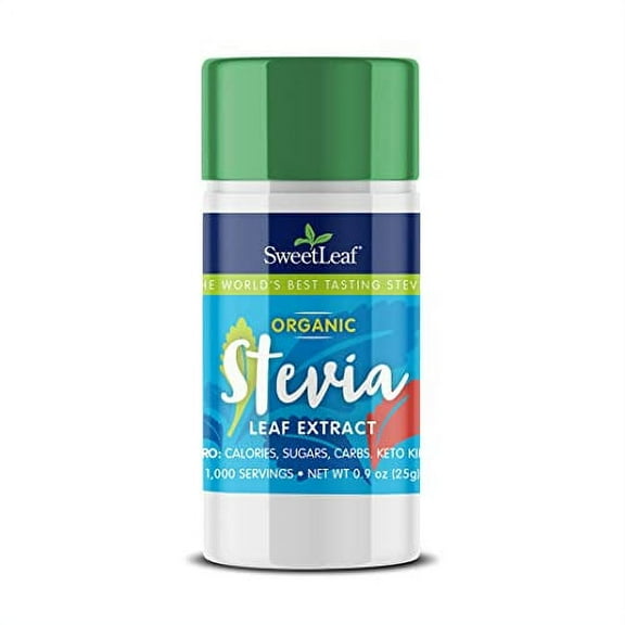 SweetLeaf Organic Stevia Extract, Pure Stevia