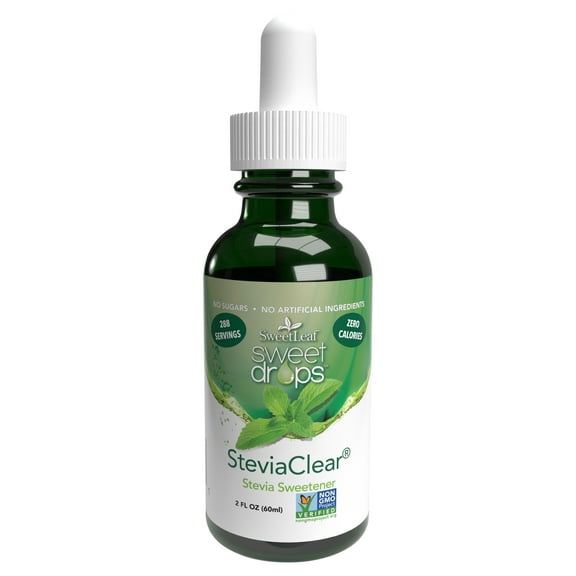 SweetLeaf Stevia Liquid Extract Clear 2 oz (Pack of 3)
