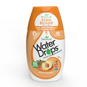 SweetLeaf Water Drops Peach Mango (48ml) squeezable bottle