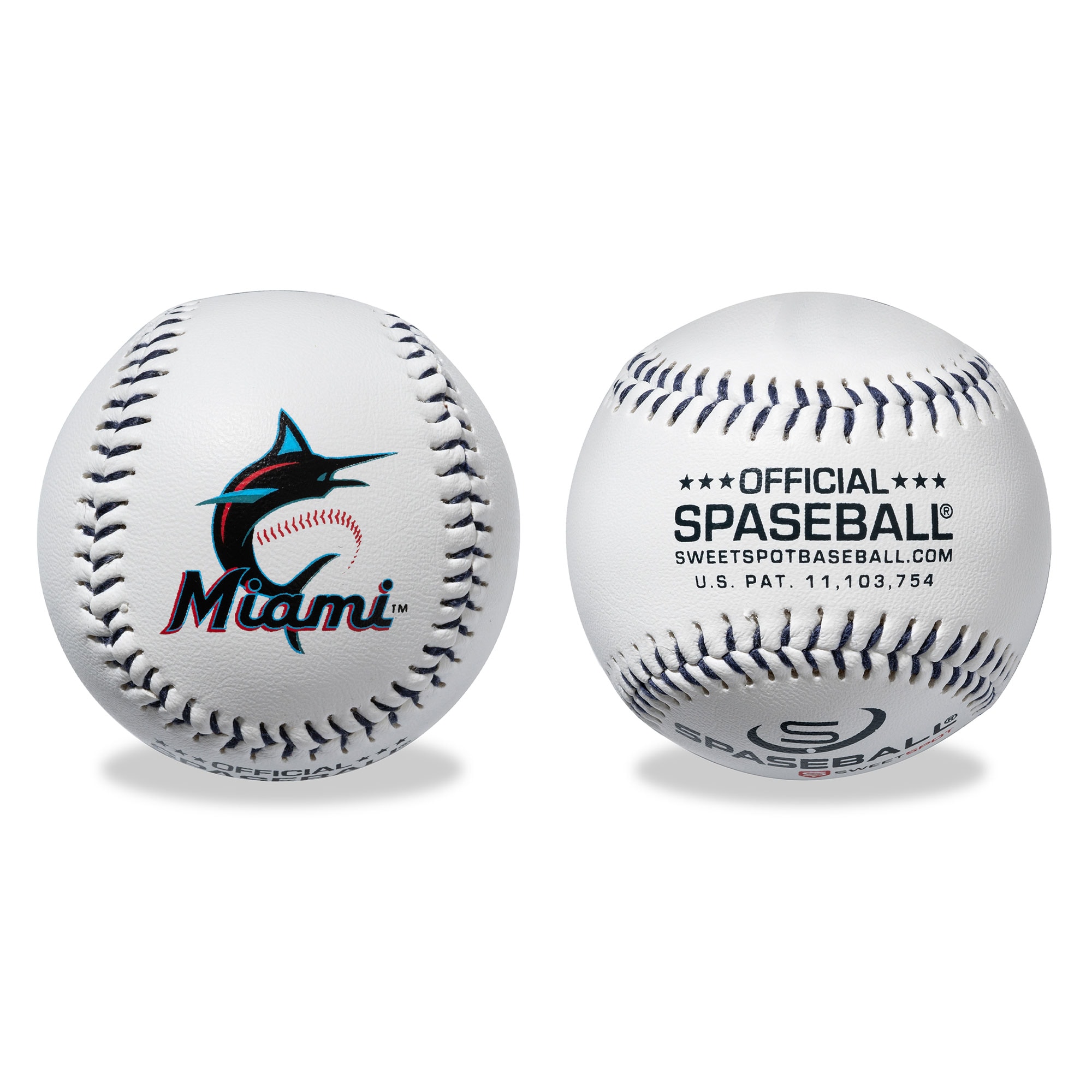 SweetSpot Baseball Miami Marlins Spaseball 2-Pack - image 1 of 5