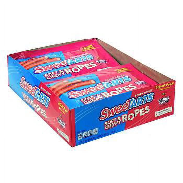 Sweetarts Soft & Chew Cherry Punch Rope, 24 Count - Walmart.com
