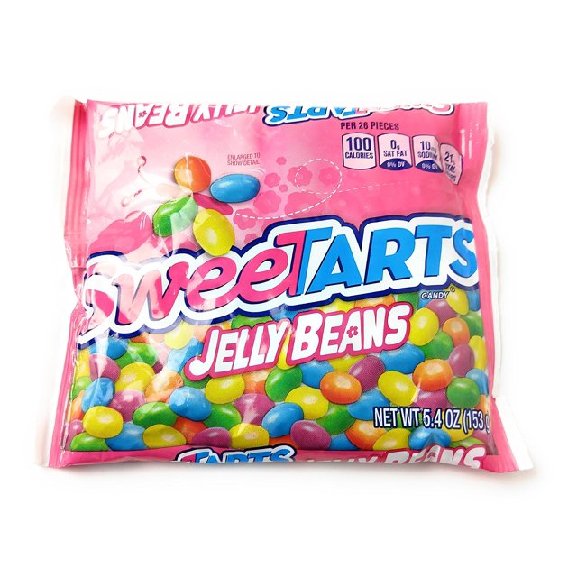Sweetarts Jelly Beans, Easter Candy Treats, 5.4 Oz Bags (2)