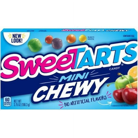 Sweetarts Mini Chewy Tangy Candy (Pack of 48)