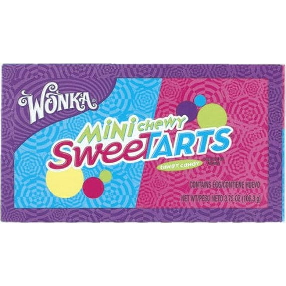 Sweetarts Mini Chewy Tangy Candy (Pack of 12)