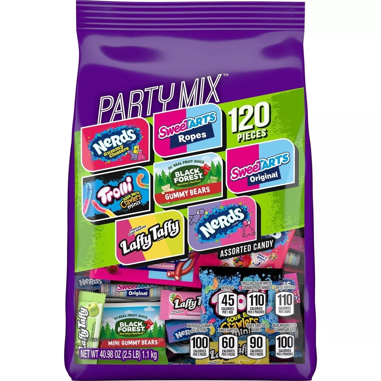 Sweetarts Party Mix 40.98 Ounce (120 Pieces) - Walmart.com