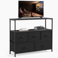 thumbnail image 1 of edx Compatible Television Stand, Wood Black, 27.77 lb, 1 of 8