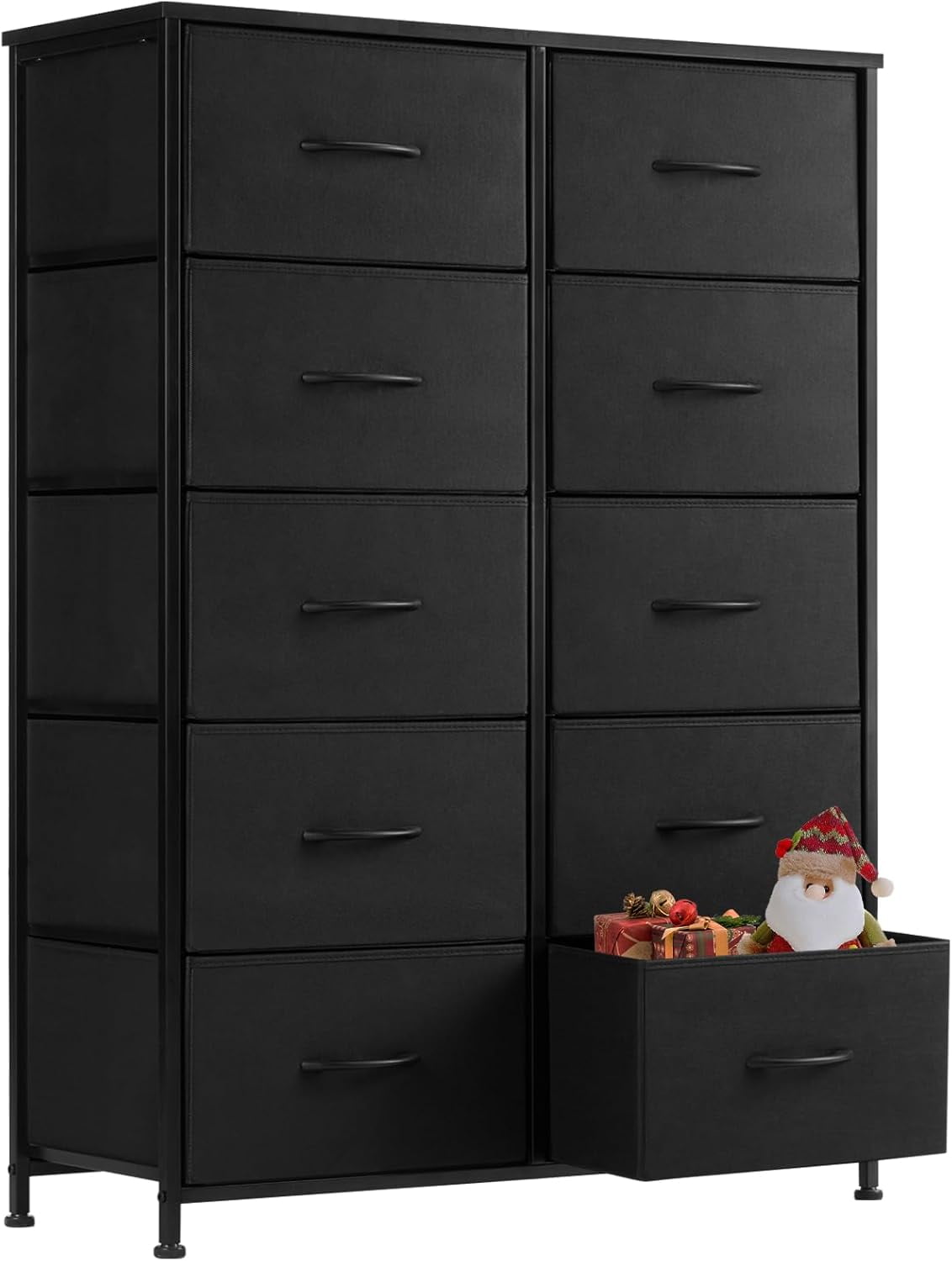 Sweetcrispy Dresser, Tall Dresser for Bedroom, Drawer Dresser Organizer